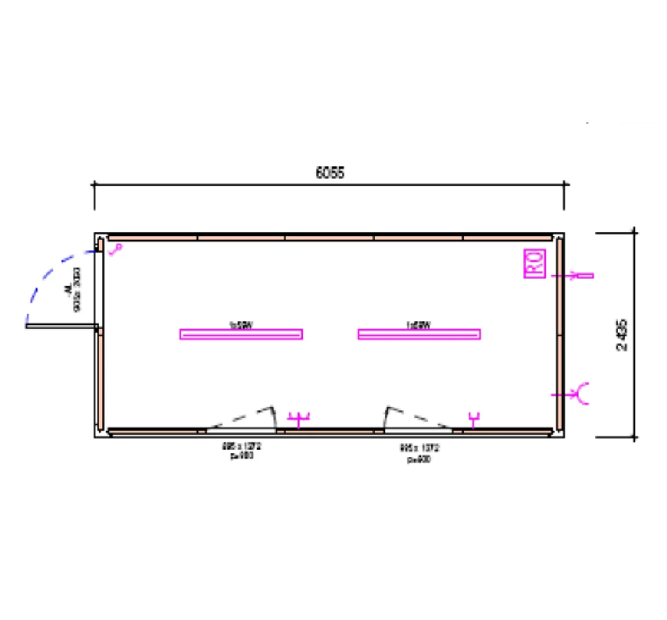 <br>20-Fuß-Standard-Modulcontainer: