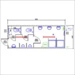 20' Mix WC+Shower