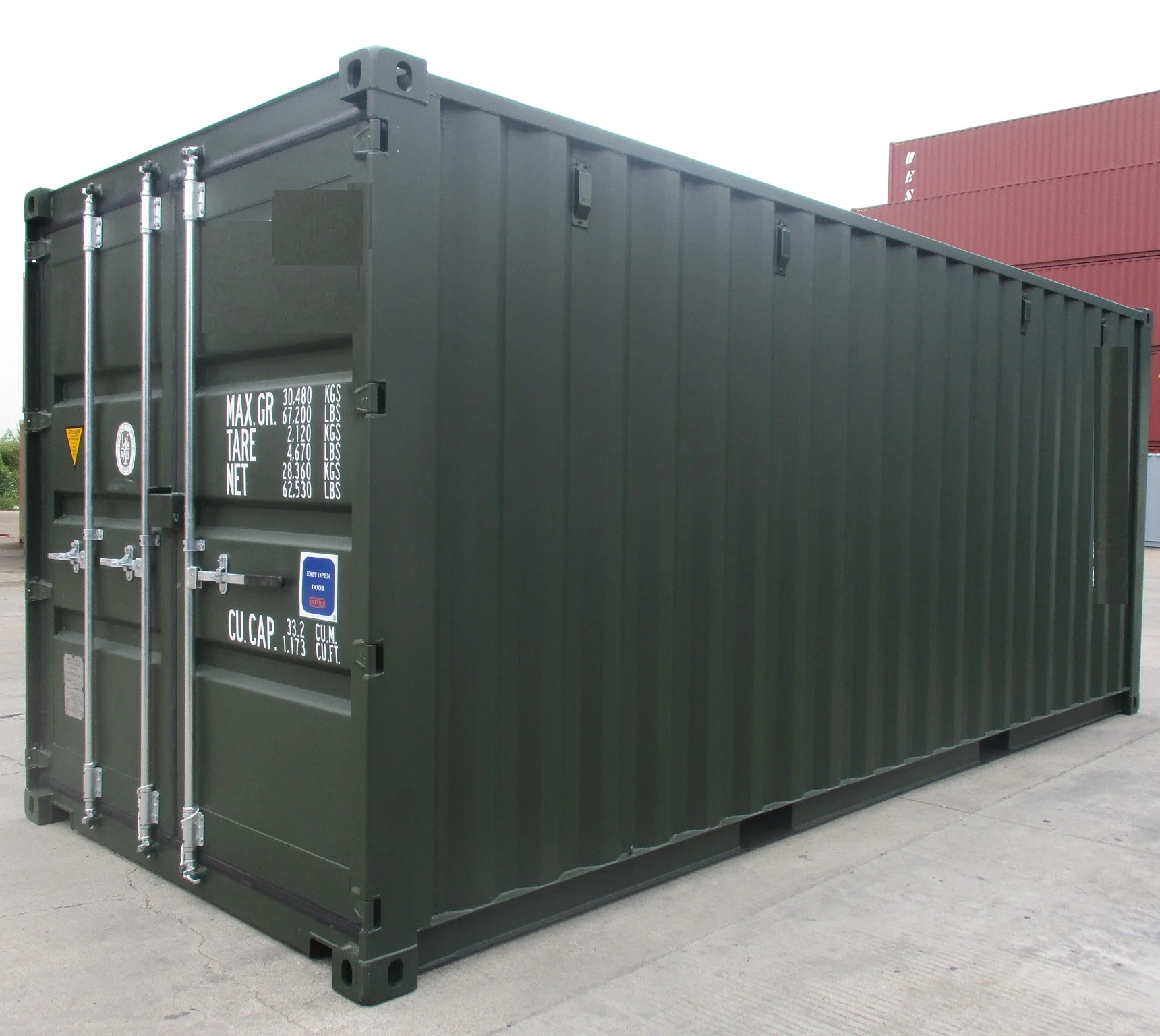 20′ Seecontainer zur Lagerung